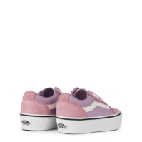 Vans Ward Platform pentru femei roz multicolor