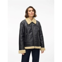 Vero Moda VM Kay Jackt pentru femei negru bej