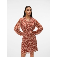 Vero Moda VM Rie Wrap Ds pentru femei fired rosu