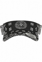 Visor Bandana Print negru Flexfit