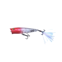 VOBLER BURPY POPPER, 6,5CM 6,3G, REDHEAD marime 10 MUSTAD