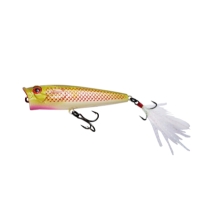 VOBLER BURPY POPPER, 6,5CM 6,3G verde marime 10 MUSTAD