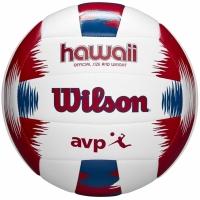 volei Wilson AVP Hawaii plaja Official size alb-rosu-albastru WTH80219KIT