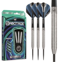 Winmau Sabotage Tngstn 00 negru albastru