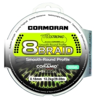 XX FIR CORM CORASTRONG 8BRAID VERDE 025MM 18,8KG 300M CORMORAN