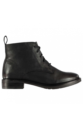 Ghete piele negre cu siret Firetrap Selene femei