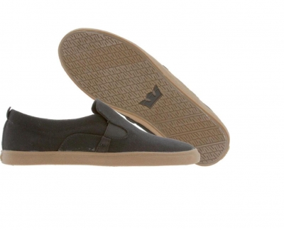 Espadrile negre Supra Belay baietei