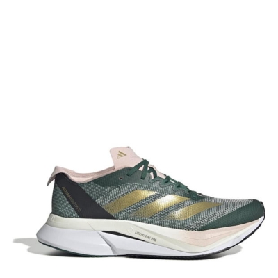 adidas Adizero Boston 12 W Runners pentru femei verde gld roz