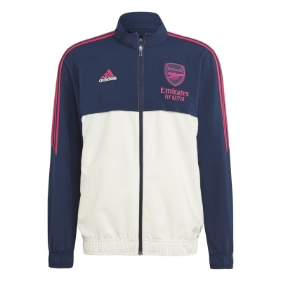 Bluze trening adidas Arsenal Condivo 22 Presentation pentru adulti bleumarin off alb