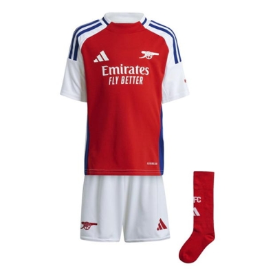 Kit Mini adidas Arsenal Acasa 2024 2025 pentru Bebelusi rosu