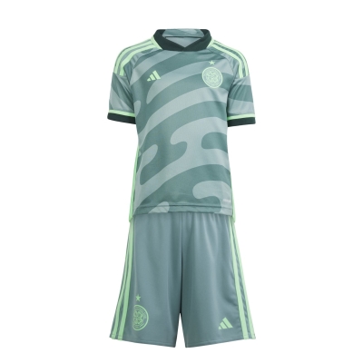 Kit Mini adidas Celtic FC Third 2023 2024 Juniors verde