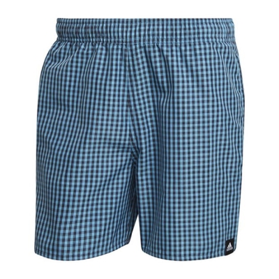 Pantaloni scurti inot adidas Check Short pentru Barbati apskru bleumarin