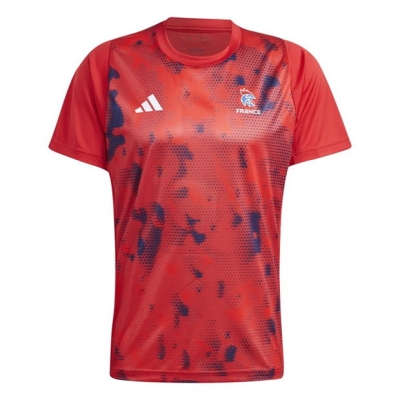 Tricou adidas Franta Handbal pentru Barbati team colleg rosu