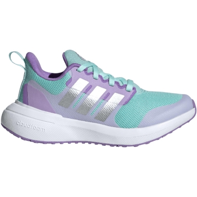 Adidas FortaRun 2.0 Cloudfoam Lace shoes, albastru and mov ID2363 pentru Copii