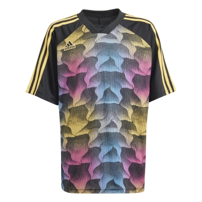 Tricou adidas Tiro Summer pentru Copii negru