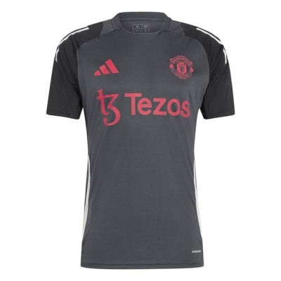 adidas Manchester United European Tiro 24 antrenament Top pentru adulti negru