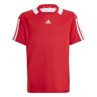 adidas Sereno antrenament Top pentru baietei unired alb