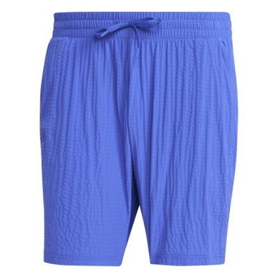 Pantaloni scurti adidas tenis Pro 7-inch Seersucker pentru Barbati albastru