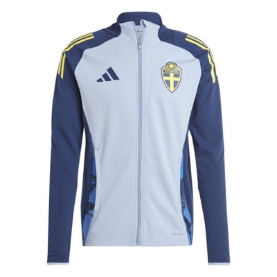 Bluze trening adidas Suedia Tiro 24 competitie antrenament alb albastru bleumarin