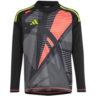 Adidas Tiro 24 competitie cu manec? lung? pentru portar, tricou copii, negru IN0429