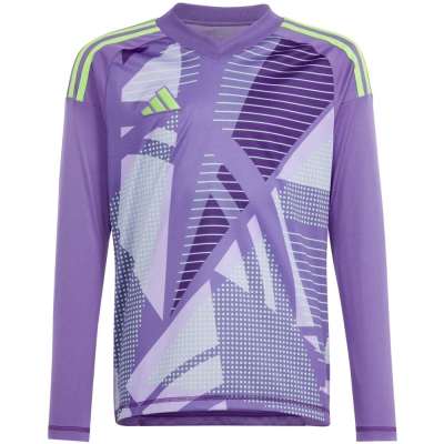 Adidas Tiro 24 competitie cu manec? lung? pentru portar, tricou copii, violet