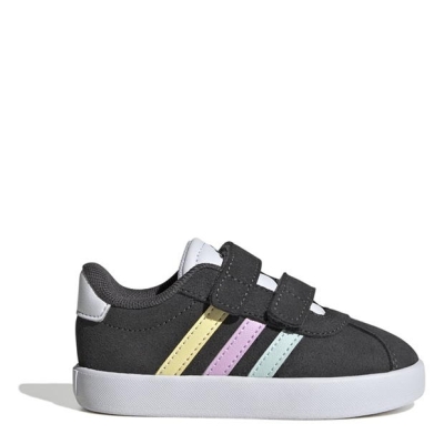 adidas VL Court 3.0 Shoes pentru Bebelusi gri verde lila