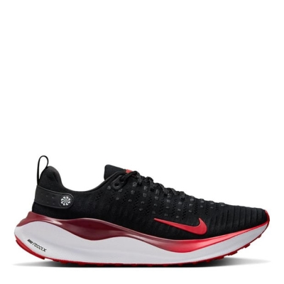 Adidasi alergare Nike React Infinity Run Flyknit 4 Road pentru Barbati negru rosu