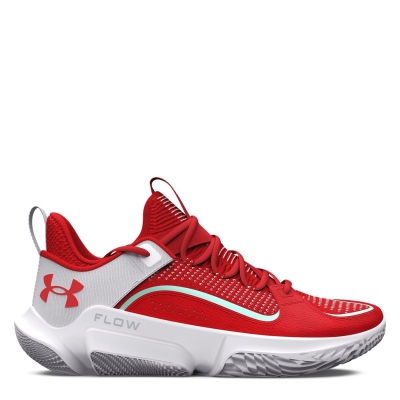 Adidasi pentru baschet Under ARMOUR Ua Flow Futr X 3 Unisex pentru Copii rosu