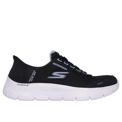 Adidasi Skechers Go Walk Flex Slip On Runners pentru femei negru mov