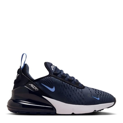 Adidasi sport Nike Air Max 270 React pentru copii gri albastru