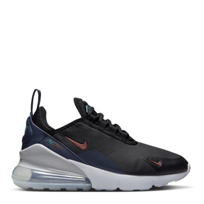 Adidasi sport Nike Air Max 270 React pentru copii negru roz fucsia