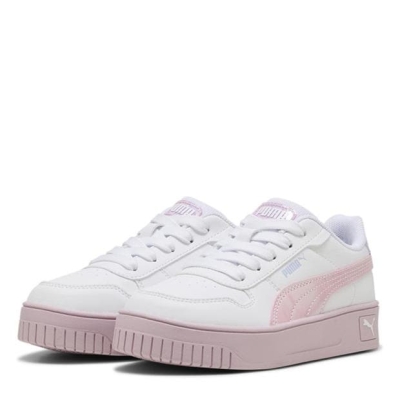 Adidasi sport Puma Carina Street Ps Low-Top pentru fete alb roz