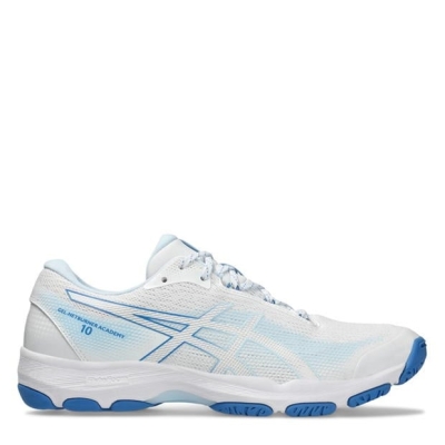 Asics Gel-Netburner Academy 10 Netball Shoes pentru femei alb albastru