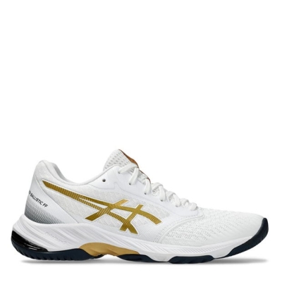 Asics Netburner Ballistic FF 3 Netball Shoes alb auriu