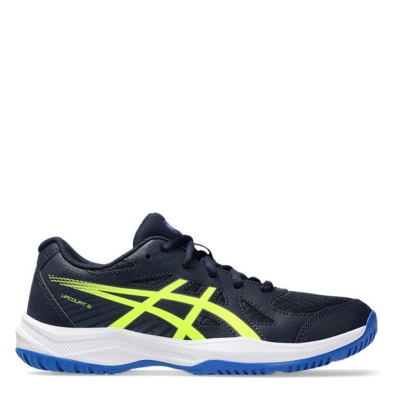 Asics Upcourt 6 Gs Netball Shoes Unisex pentru Copii bleumarin galben