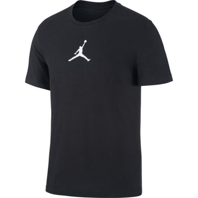 Air Jordan Jumpman maneca scurta Crew pentru Barbati negru alb