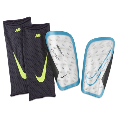 Aparatori Nike Mercurial Lite SuperLock albastru negru