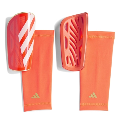 Aparatori tibie fotbal adidas Tiro League Unisex rosu alb