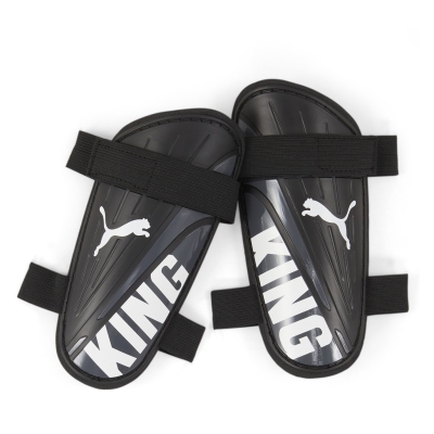 Aparatori tibie fotbal Puma King Strap negru alb