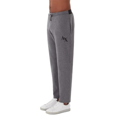 Armani Exchange AX side logo jog pentru barbati gri negru