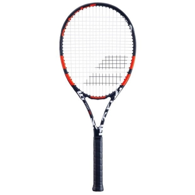 Palete tenis Babolat Evoke 105 Strung pentru adulti negru portocaliu