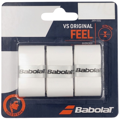 Babolat Vs Original Feel Wrap 3 bucati. alb 139383