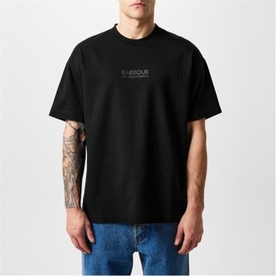 Barbour International B.Int OS Collins Tee pentru barbati negru