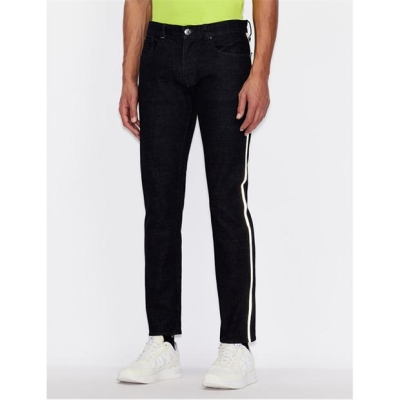 Blugi Armani Exchange AX J13 sl fit pentru barbati inchis albastru