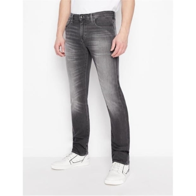 Blugi Armani Exchange J13 Slim gri denim