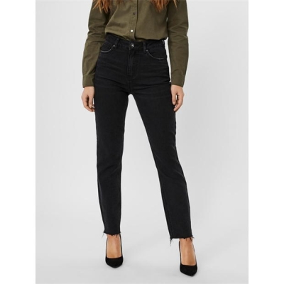 Blugi Vero Moda VM Wov femei negru denim