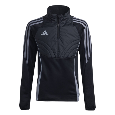 Bluza de trening adidas Tiro24 Wintopy Unisex pentru Copii negru lt gri