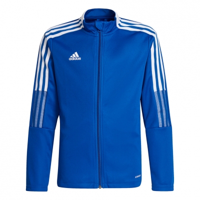 Bluza de trening For Adidas Tiro 21 Track albastru GM7315 pentru Copii