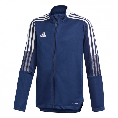 Bluza de trening For Adidas Tiro 21 Track bleumarin GK9662 pentru Copii