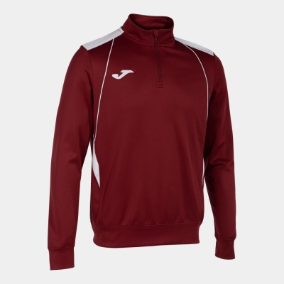 Bluza de trening Joma Championship Vii visiniu alb